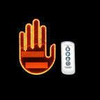 KARMAZZ™ Funny LED Car Gesture Light w/ Remote – Road Rage & Thanks Sign
