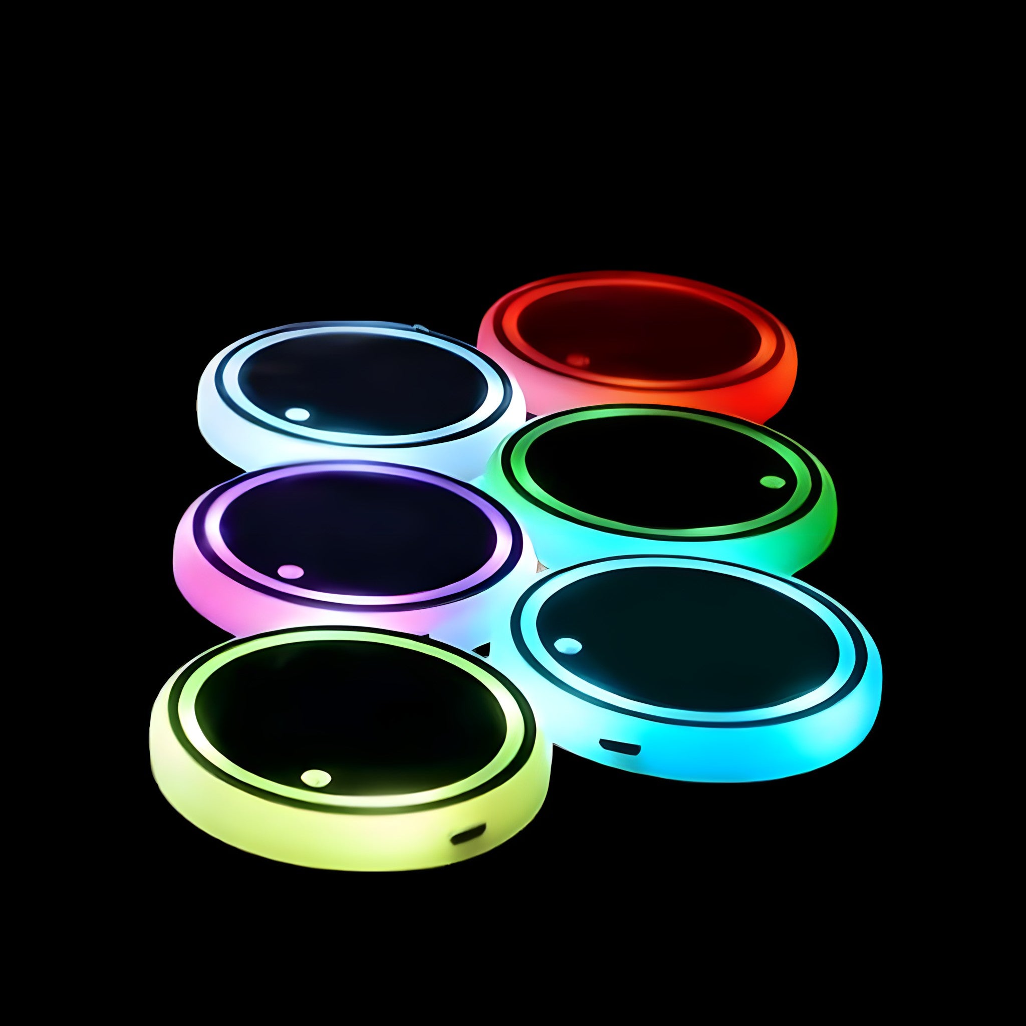 KARMAZZ™ LED Car Cup Holder Coaster Light