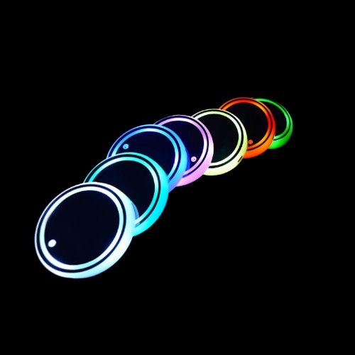 KARMAZZ™ LED Car Cup Holder Coaster Light
