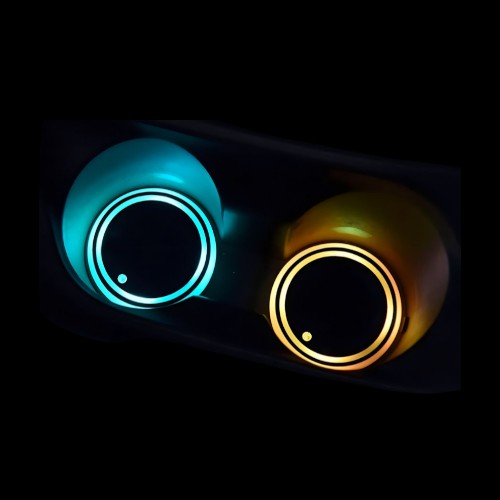 KARMAZZ™ LED Car Cup Holder Coaster Light